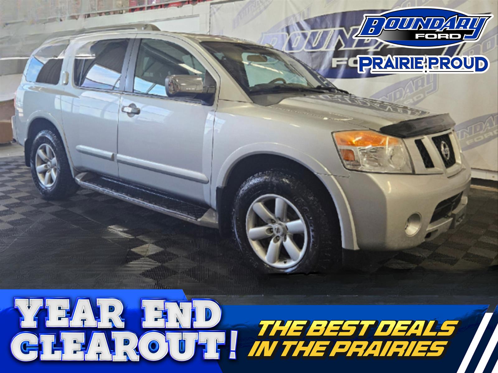 2011 Nissan Armada Platinum | 8 Passenger | Heated Leather | Moonroof