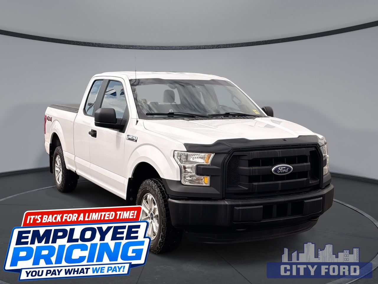 2015 Ford F-150 XL 4x4 SuperCab 145"
