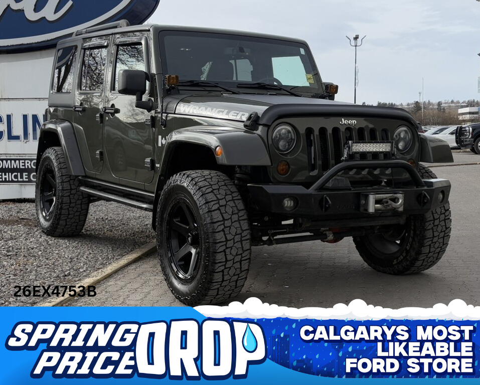 2015 Jeep Wrangler-Unlimited SAHARA | CLICK IN TO SEE DETAILS ON ALL THE ADDS!