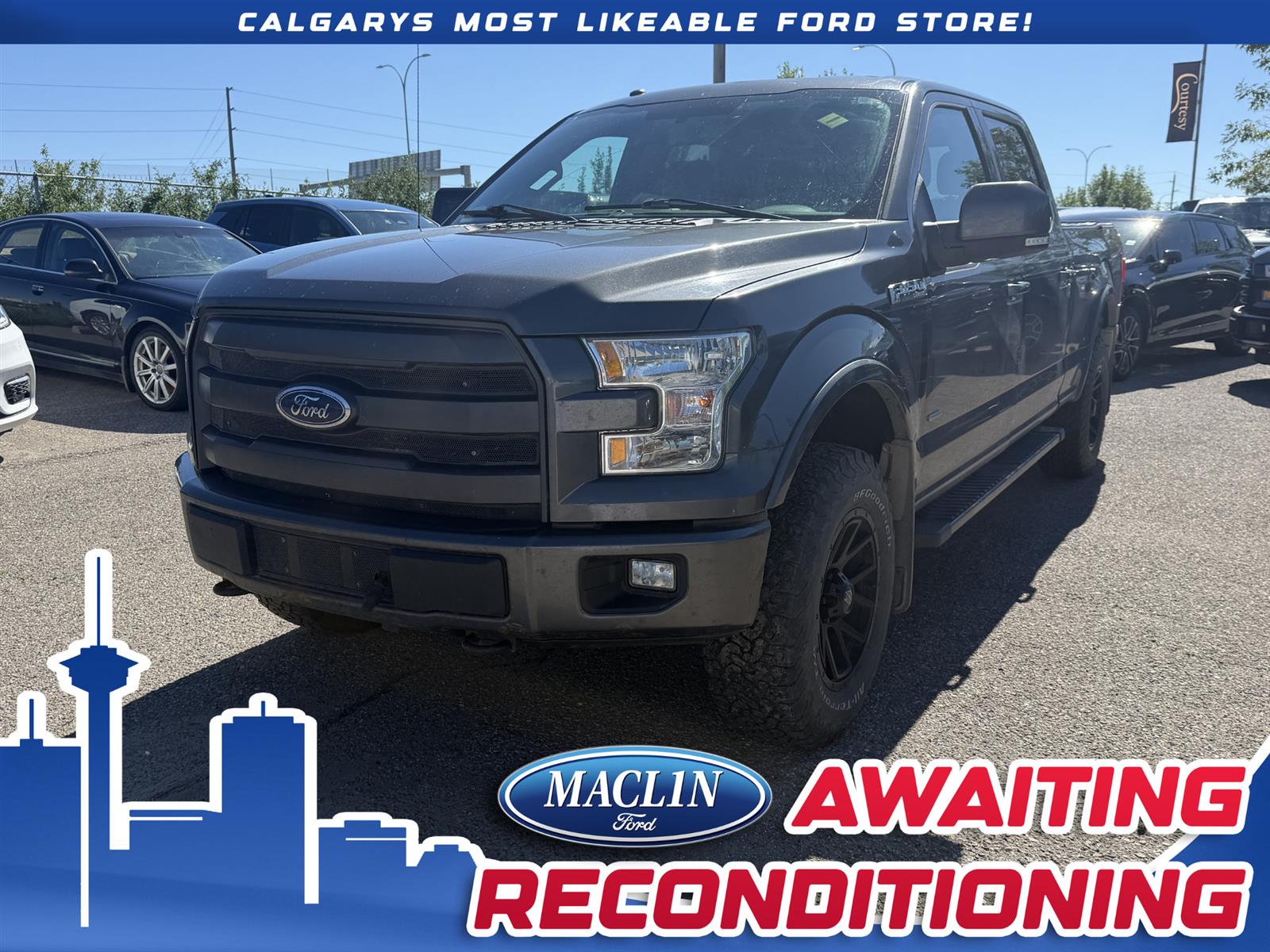 2016 Ford F-150 LARIAT SPORT 3.5L ECOBOOST | 6.5 FT BOX | MAX TOW
