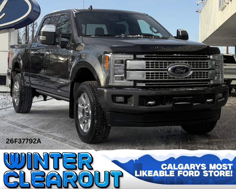 2019 Ford F-350 PLATINUM W/ ULTIMATE PKG | TONNEAU COVER