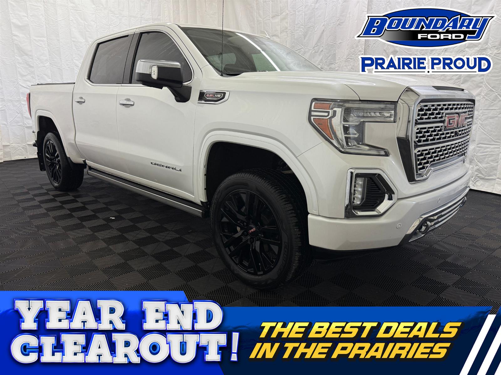 2020 GMC Sierra-1500 DENALI 4X4 6.2 V8 | TOW PKG | SUNROOF | PWR BOARDS