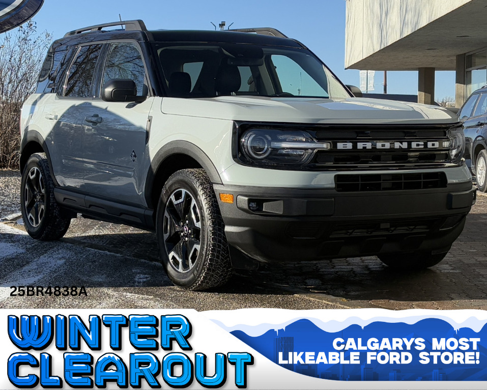 2021 Ford Bronco OUTER BANKS | B&O 10 SPK AUDIO | CHARGE PAD 