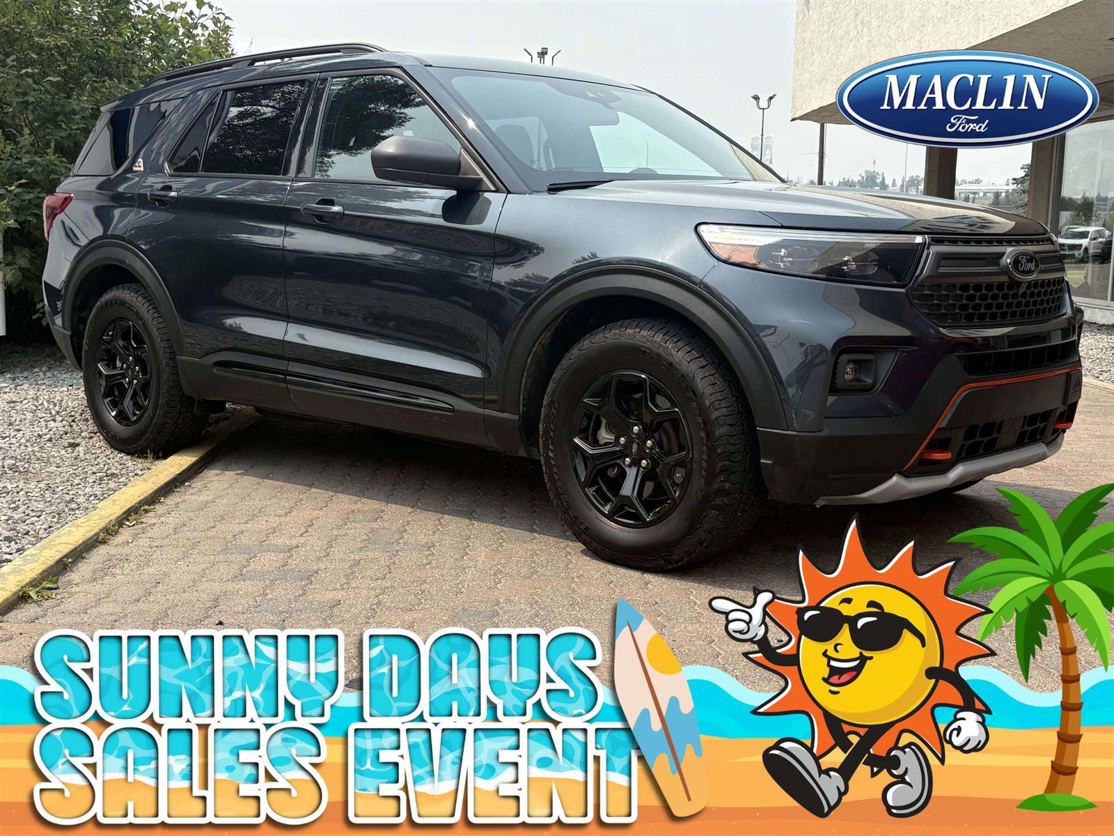 2022 Ford Explorer TIMBERLINE | DEEP CYPRESS INTERIOR | SUNROOF