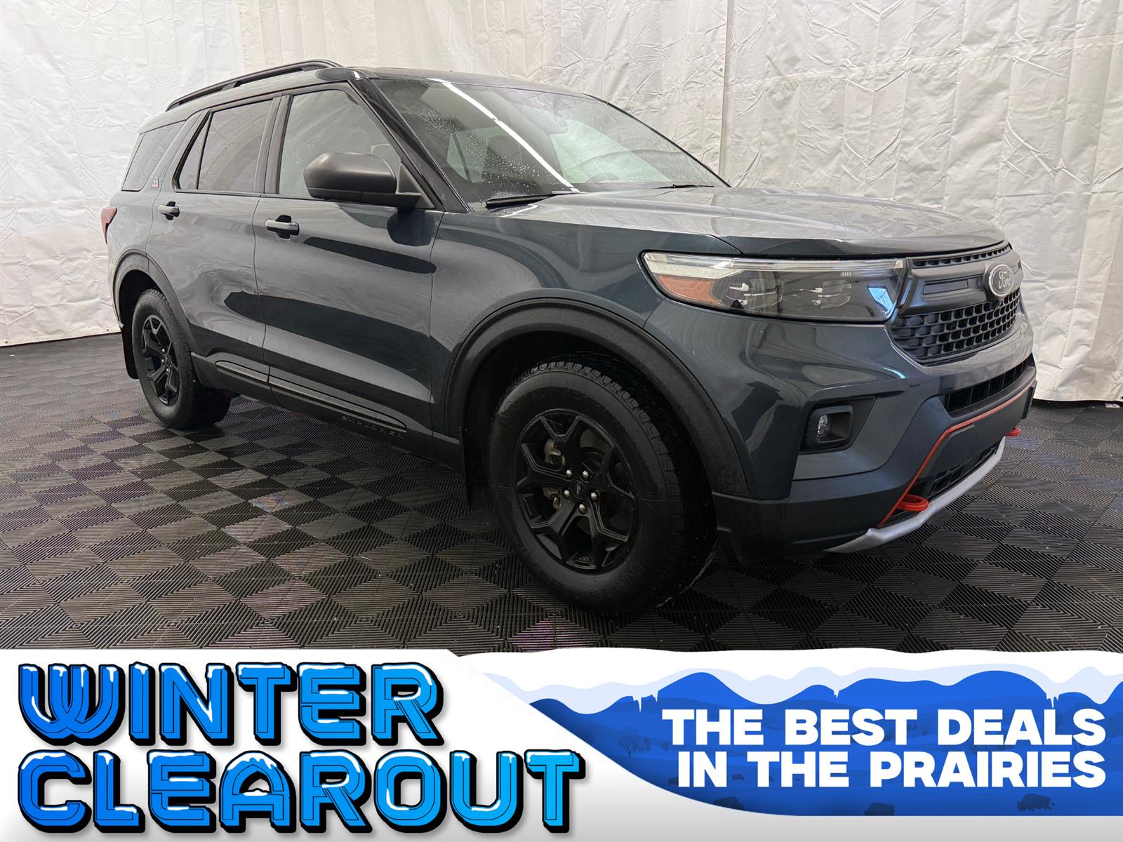 2022 Ford Explorer TIMBERLINE 4X4 | TOW PKG | HTD STS | PANO ROOF