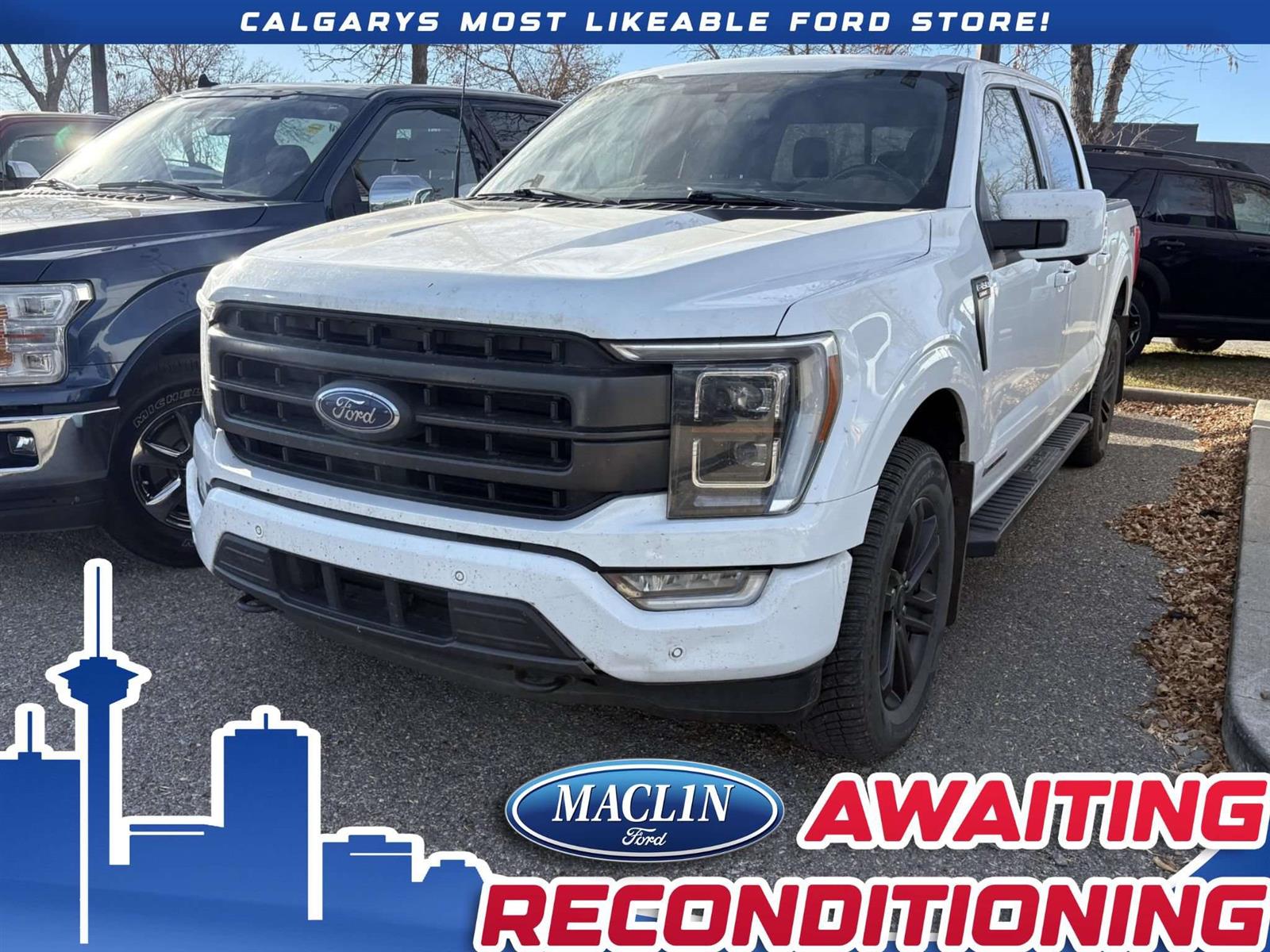 2022 Ford F-150 LARIAT POWERBOOST 502A SPORT | SUNROOF | 360 CAM