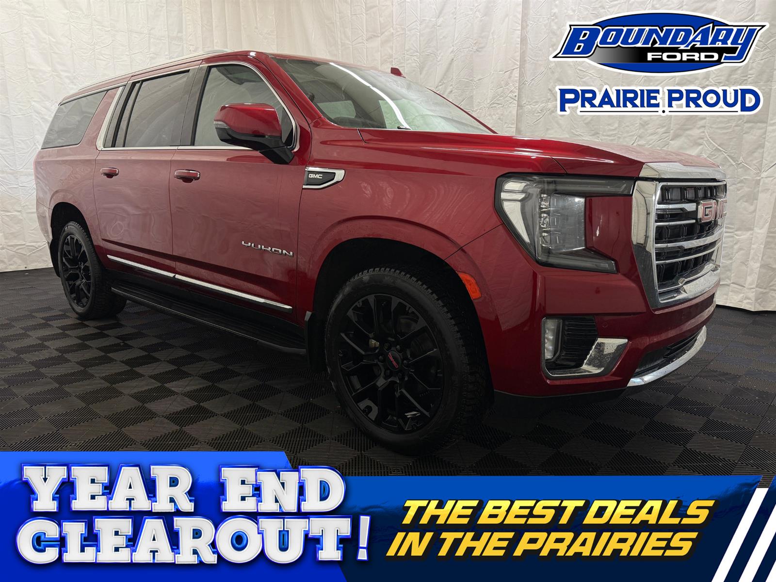 2022 GMC Yukon-XL SLT 4X4 | HTD/CLD LTHR STS | TOW PKG | PANO ROOF