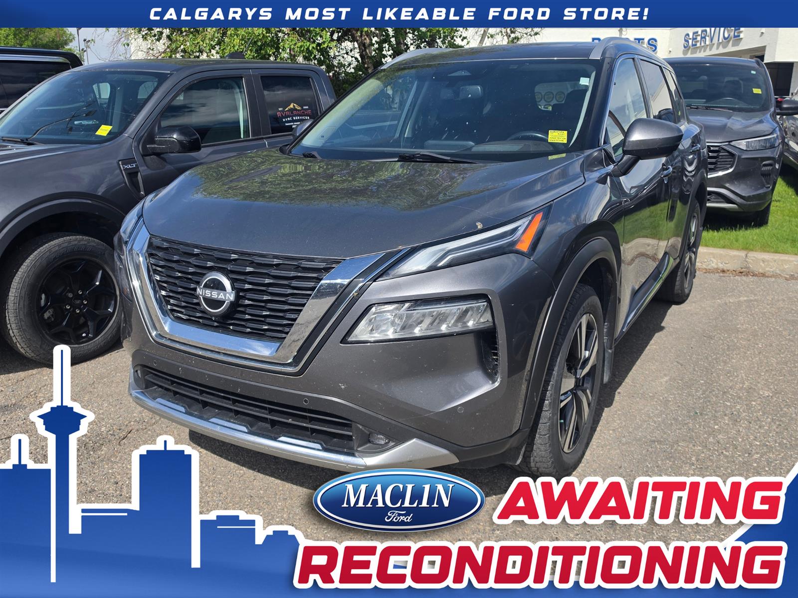 2022 Nissan Rogue PLATINUM AWD | HTD LEATHER | SUNROOF | POWER GATE
