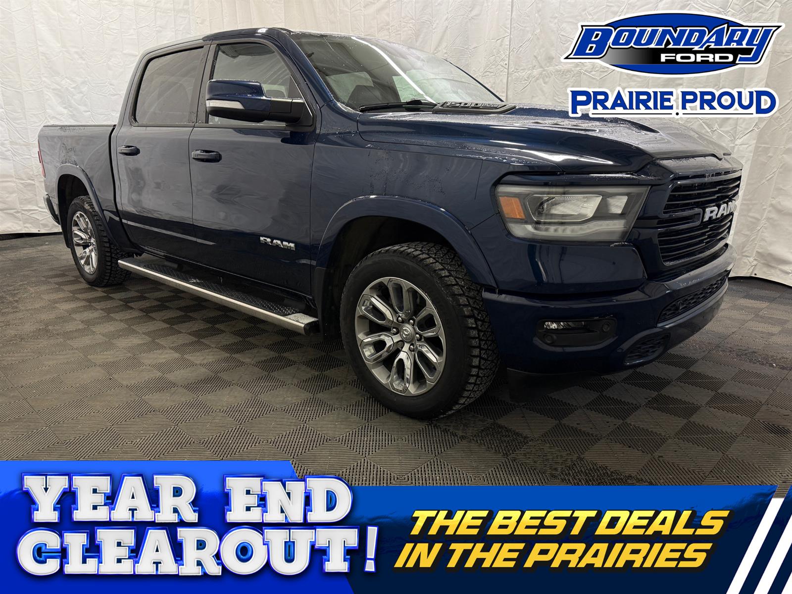 2022 Ram 1500 LARAMIE 4X4 5.7 | HTD/CLD LTHR STS | TOW PKG 