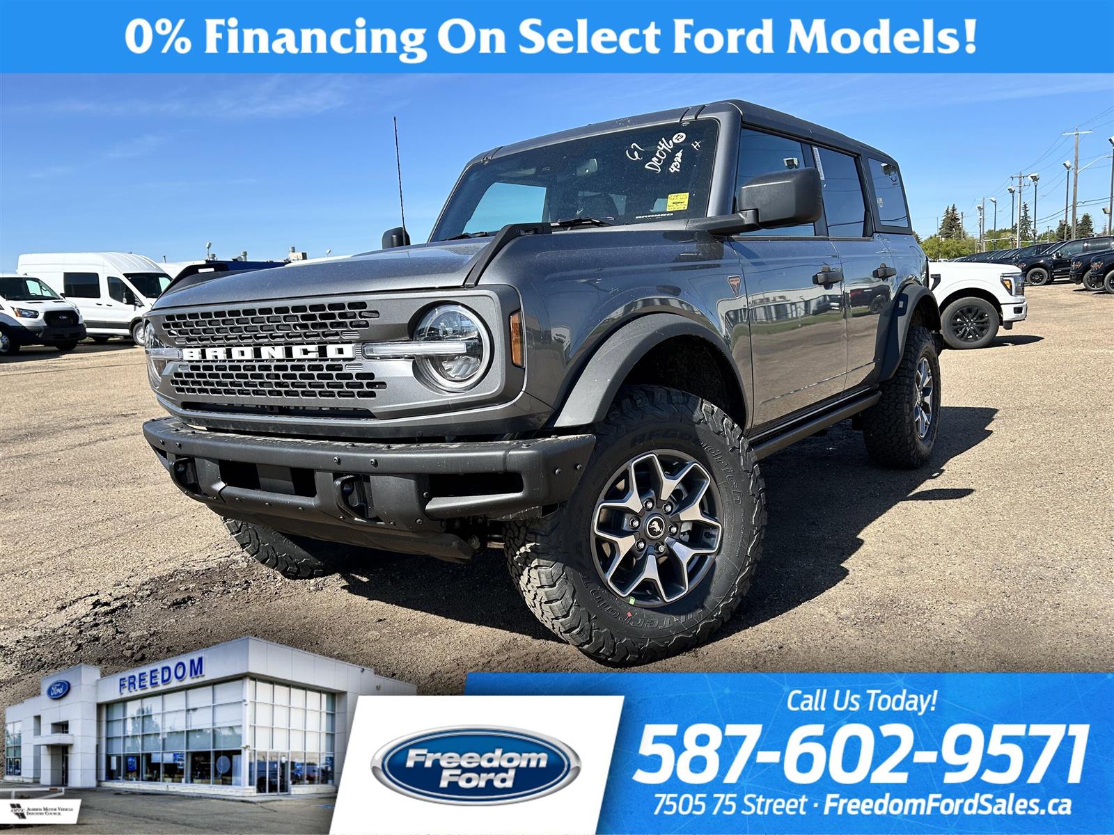 2025 Ford Bronco Badlands 4 Door
