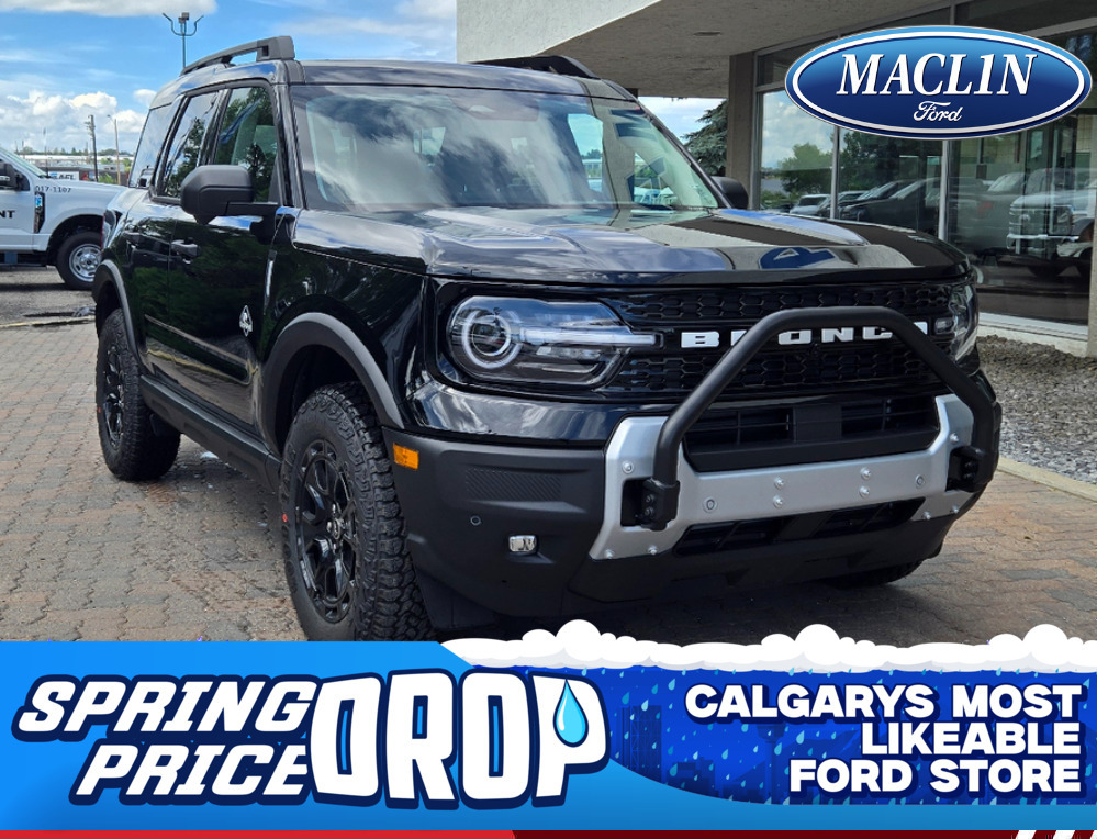 2025 Ford Bronco-Sport OUTER BANKS | SASQUATCH PACKAGE | MOONROOF