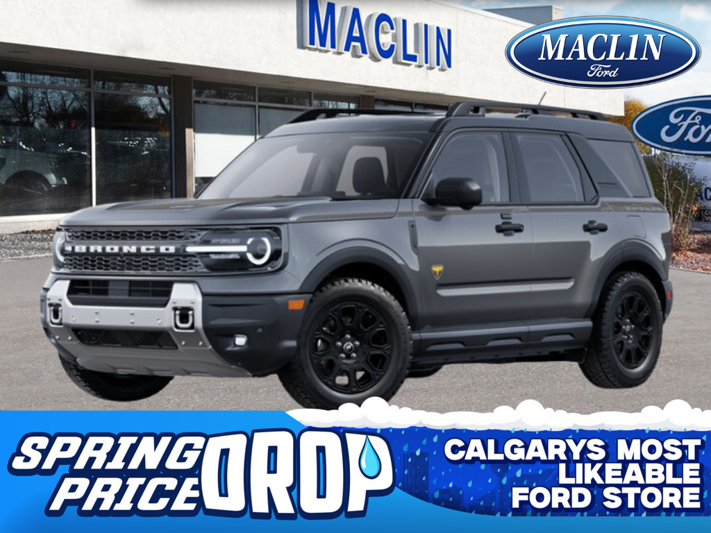 2025 Ford Bronco-Sport BADLANDS | TOPO GRAPHIC PACKAGE | POWER MOONROOF