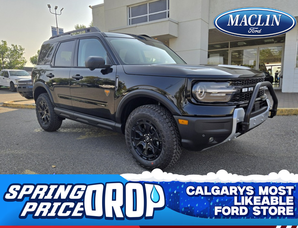 2025 Ford Bronco-Sport BADLANDS | SASQUATCH PACKAGE | MOONROOF