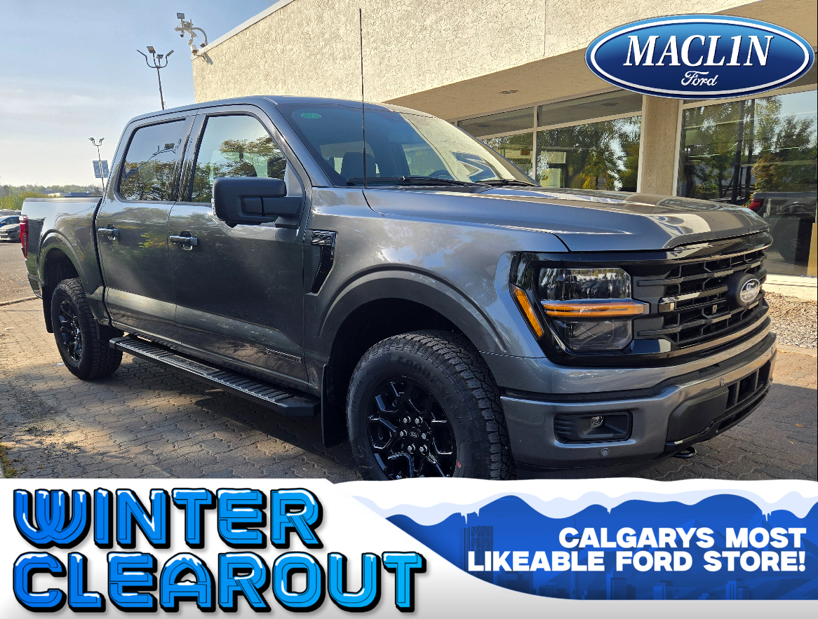 2025 Ford F-150 XLT | BLACK APP PKG | TOW PKG | FX4 PKG | BED PKG 