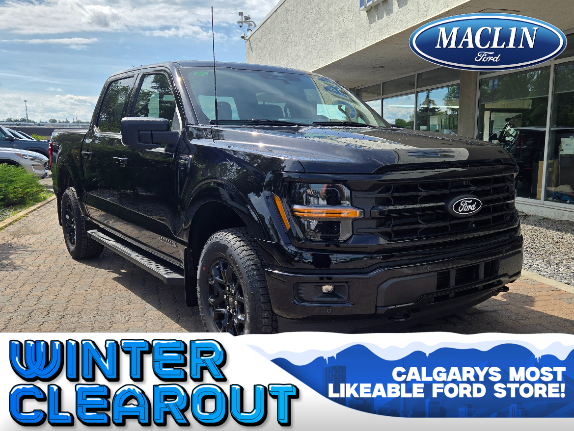 2025 Ford F-150 XLT | BLACK APP PKG | TOW PKG | FX4 PKG | BED PKG 