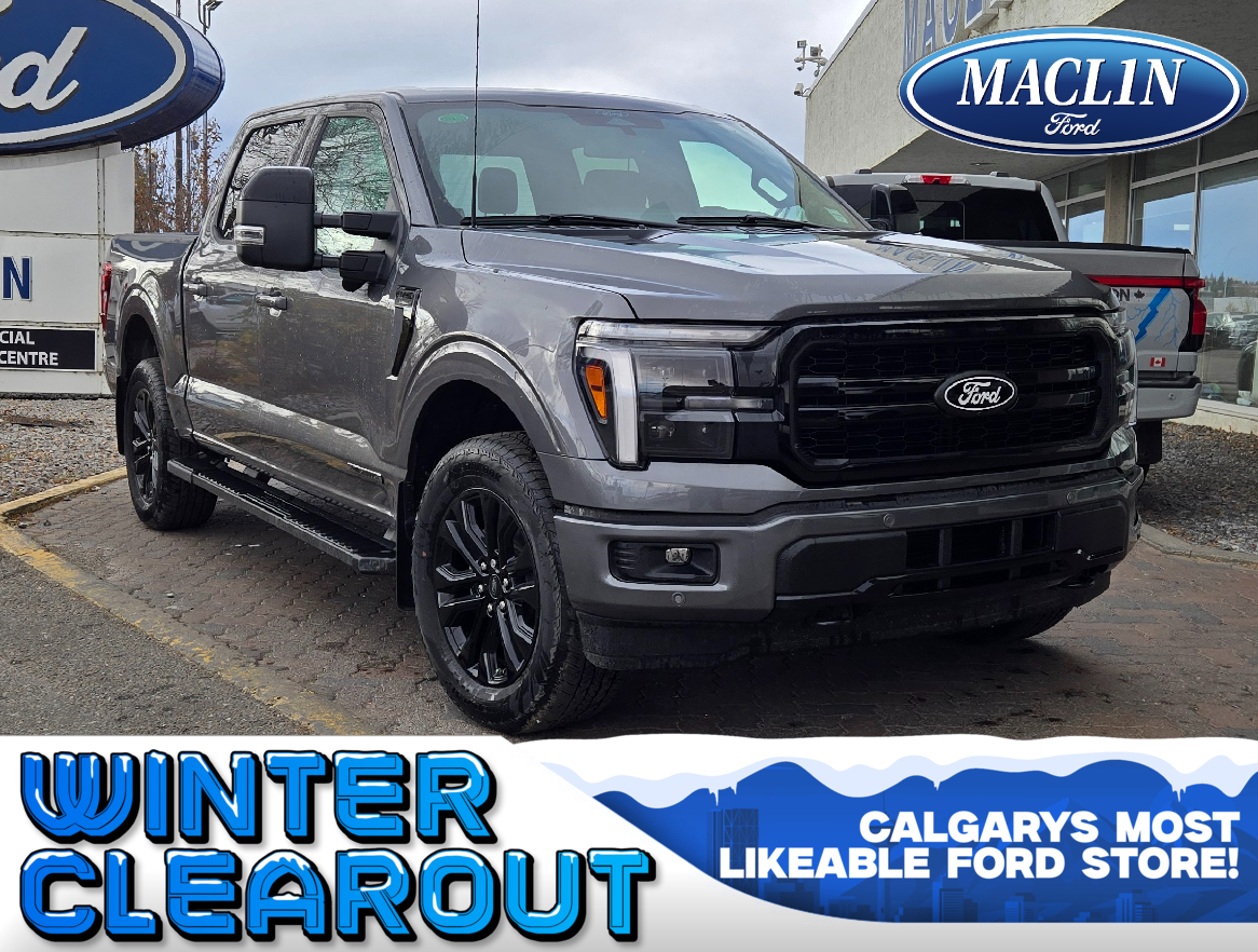 2025 Ford F-150 LARIAT | BLACK APPEARANCE PACKAGE | 360 CAMERA