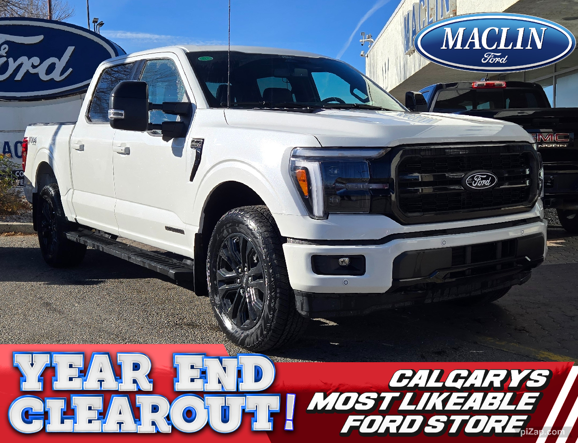 2025 Ford F-150 LARIAT | BLACK APP PKG | MOBILE OFF PKG | TOW PKG 