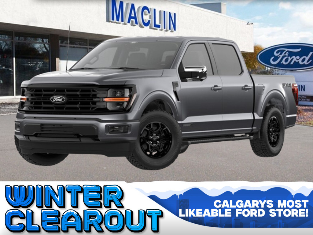 2025 Ford F-150 XLT 4X4 SUPERCREW | BLACK APPEARANCE PACKAGE