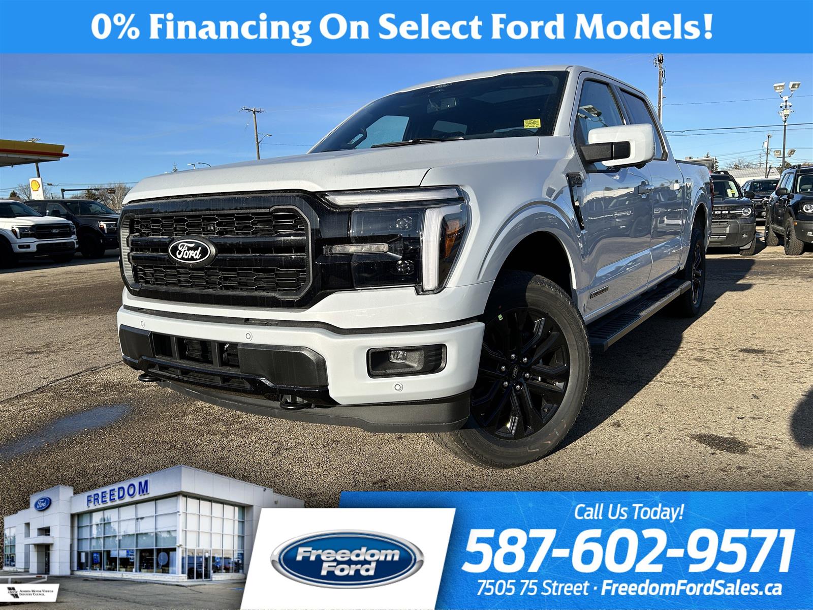 2025 Ford F-150 Lariat | 502A | 4X4 | SuperCrew 145