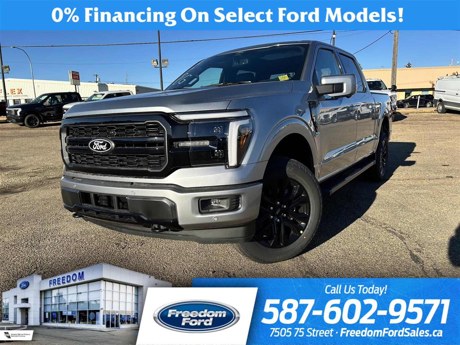 2025 Ford F-150 Lariat | 501A | 4X4 | SuperCrew 145