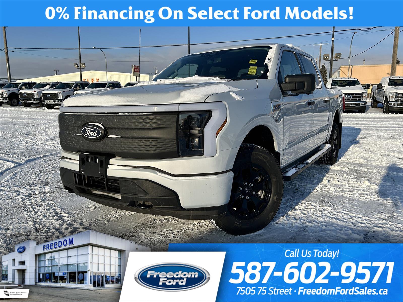 2025 Ford F-150-Lightning XLT 4WD SuperCrew 5.5' Box