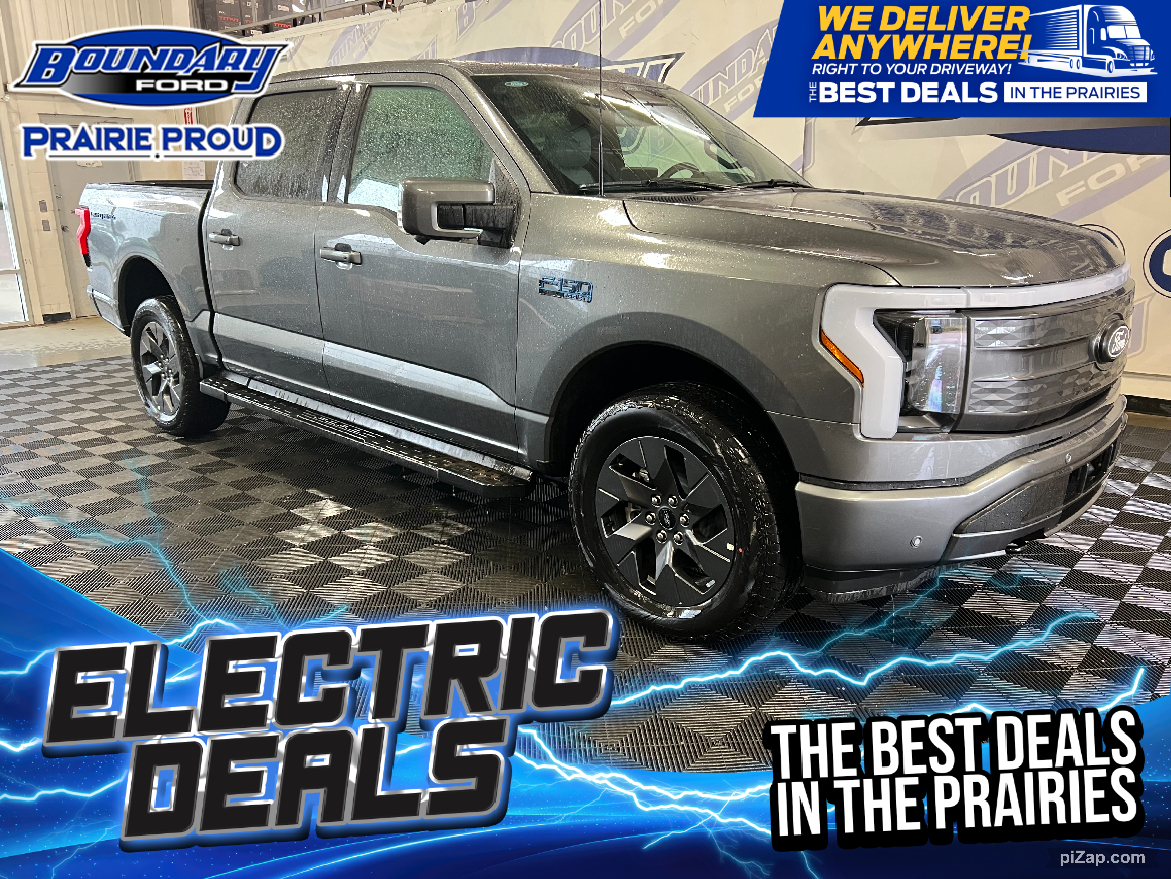 2025 Ford F-150-Lightning LARIAT | MAX TRAILER TOW PKG | 360 DEGREE CAMERA