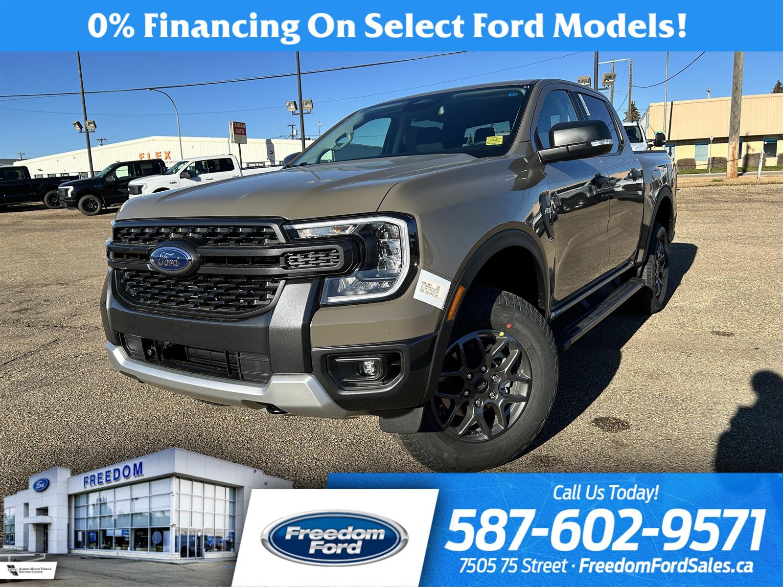 2025 Ford Ranger XLT 4WD SuperCrew 5' Box