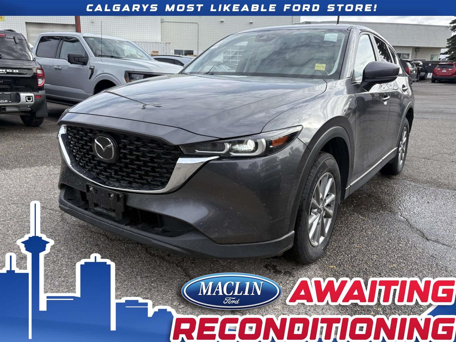 2025 Mazda CX-5 GS AWD COMFORT PKG | LEATHER | MOONROOF | LANEKEEP