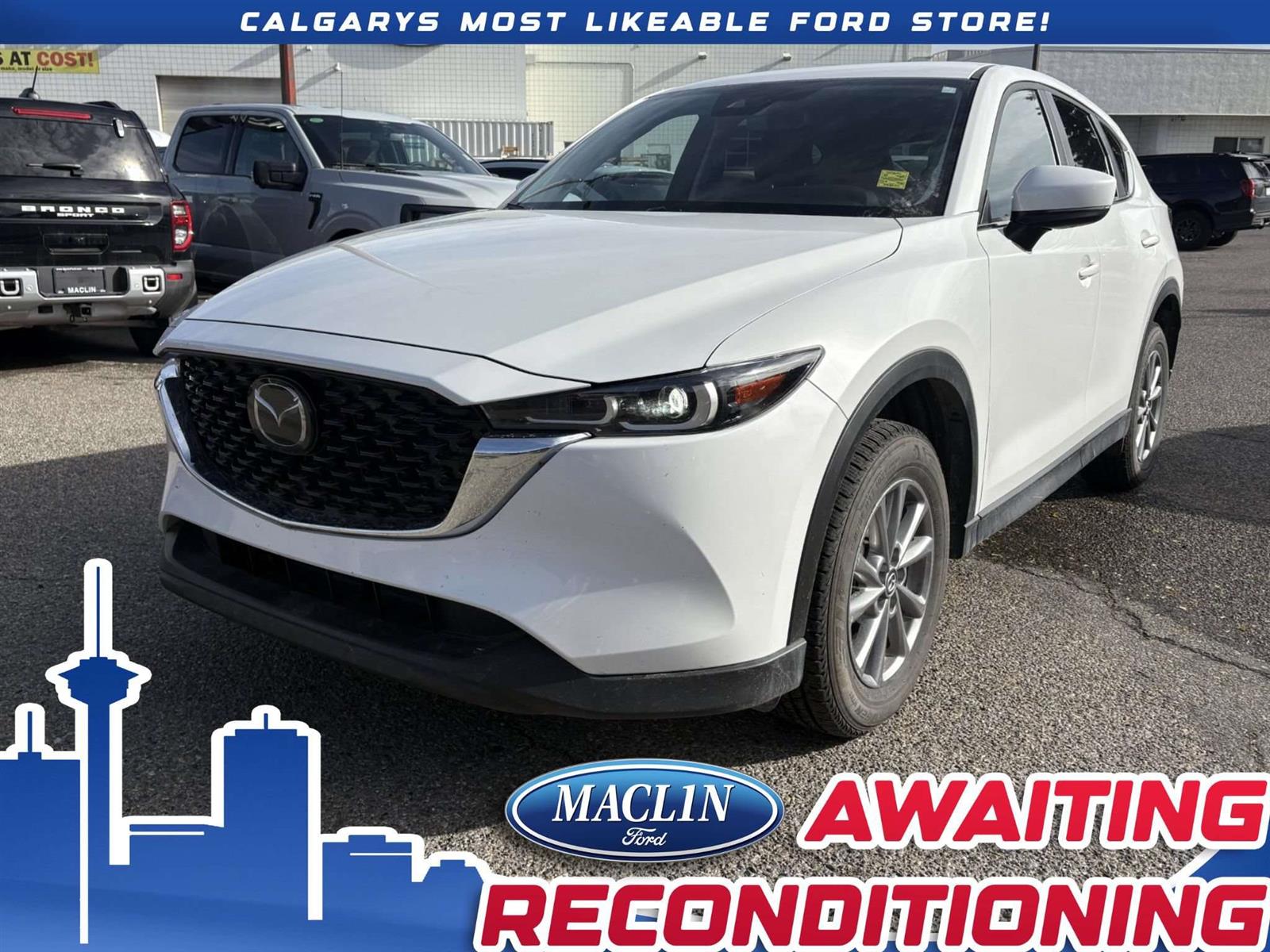 2025 Mazda CX-5 GS AWD COMFORT PKG | LEATHER | MOONROOF | LANEKEEP