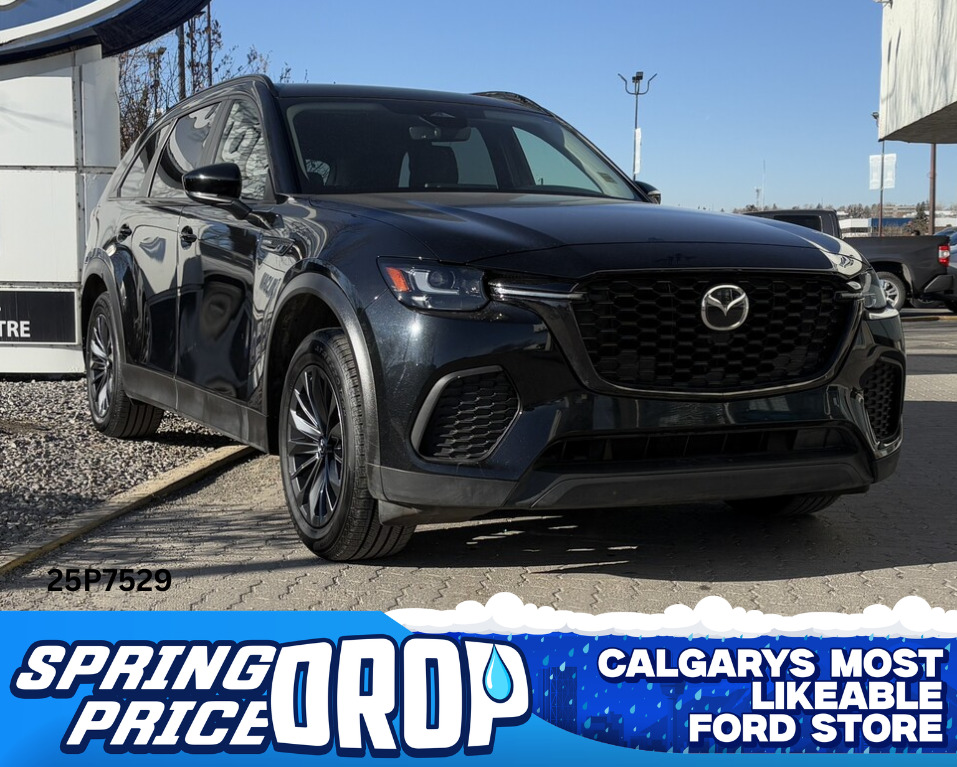 2025 Mazda CX-70-MHEV GS-L | HEATED LEATHER | SUNROOF | NAV | LANE KEEP