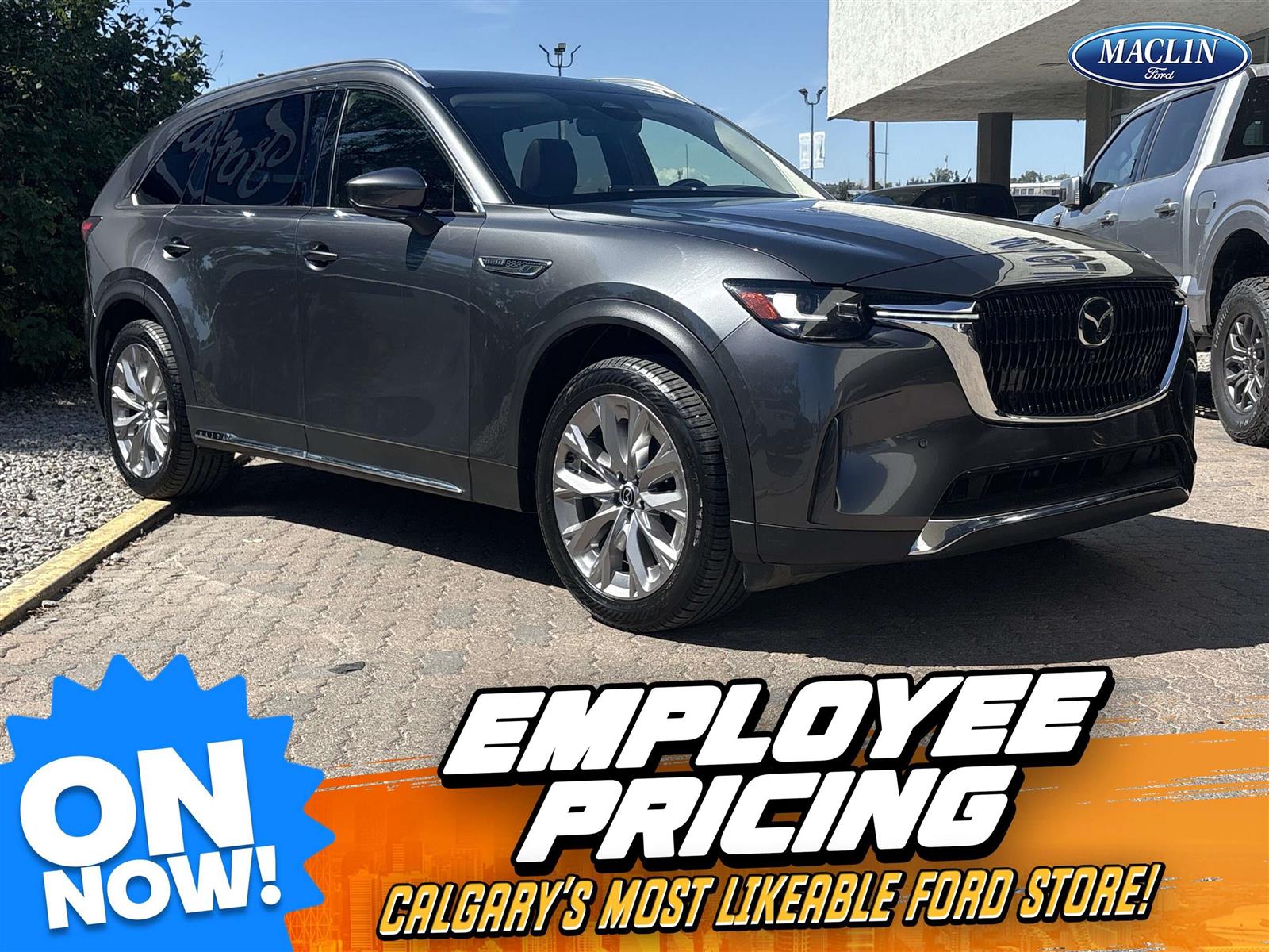 2025 Mazda CX-90-MHEV GT AWD 8 PASSENGER | HEATED LEATHER | SUNROOF
