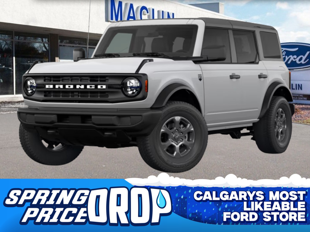 2026 Ford Bronco BIG BEND | SYNC4 | REMOTE START | VINYL SEATS