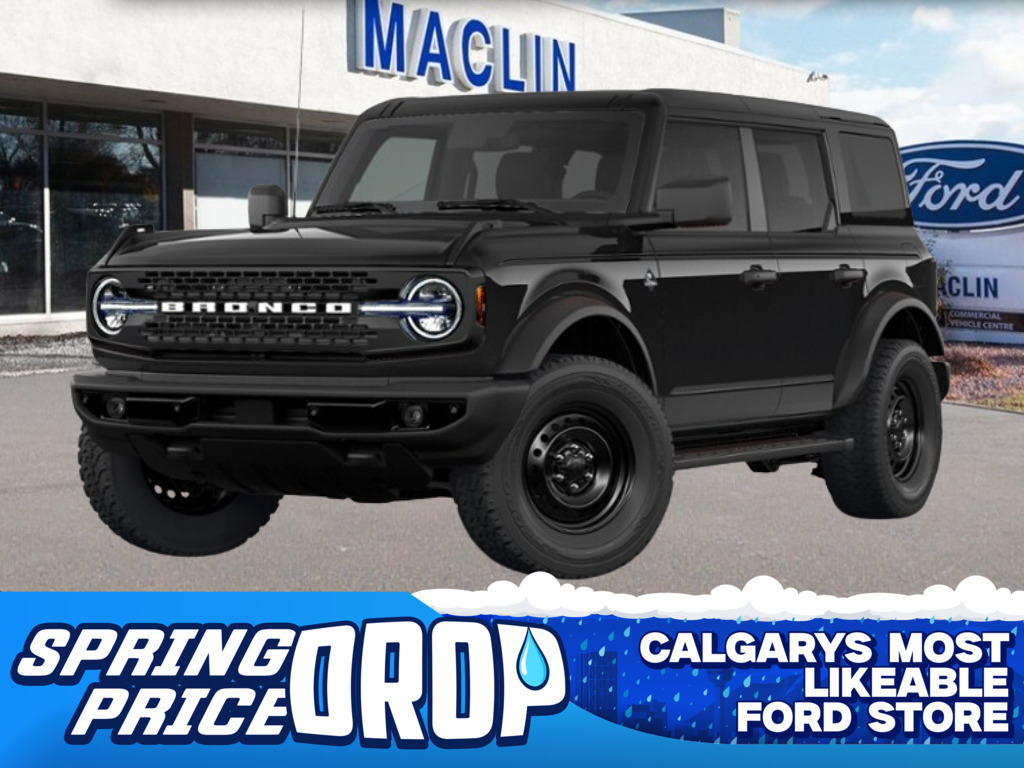 2026 Ford Bronco OUTER BANKS | BLACK APPEARANCE PACKAGE | G.O.A.T.