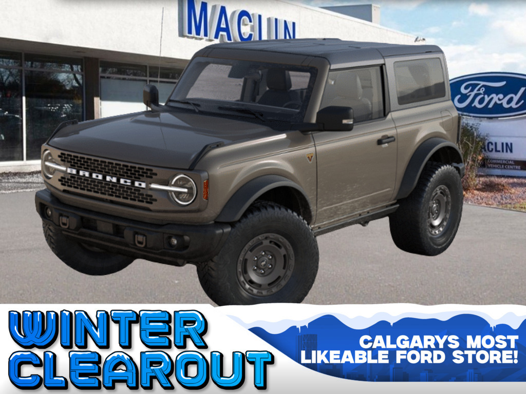 2026 Ford Bronco Badlands 2 Door 4x4 | SASQUATCH PACKAGE 