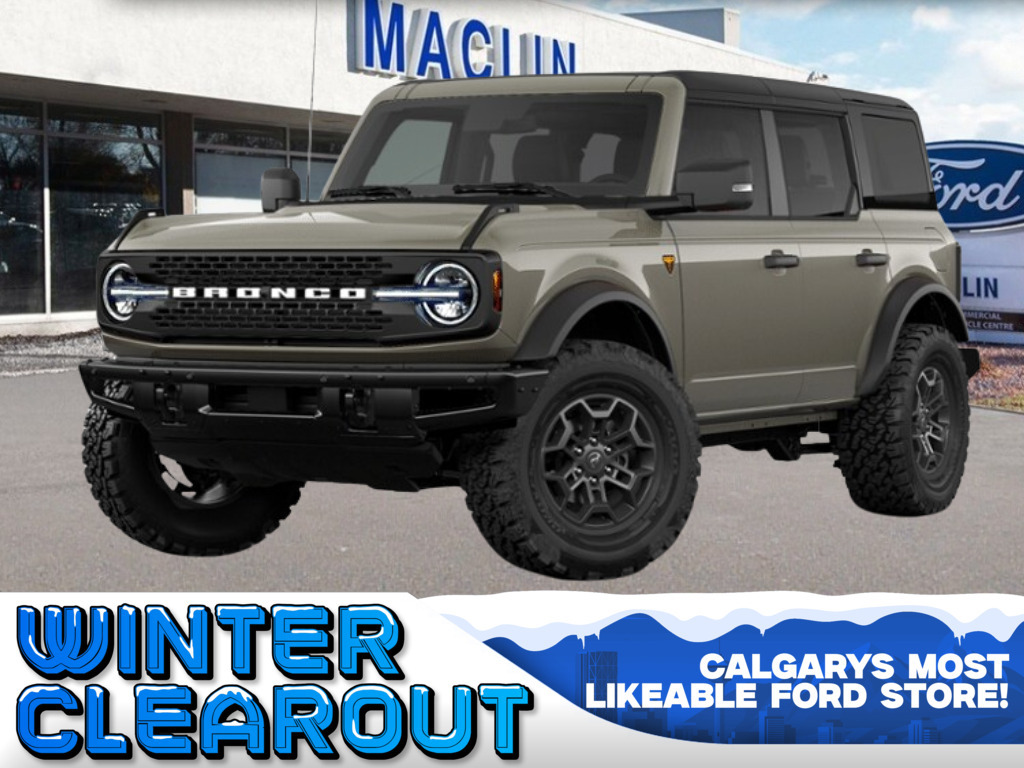 2026 Ford Bronco BADLANDS | BLACK APPEARANCE PACKAGE | 