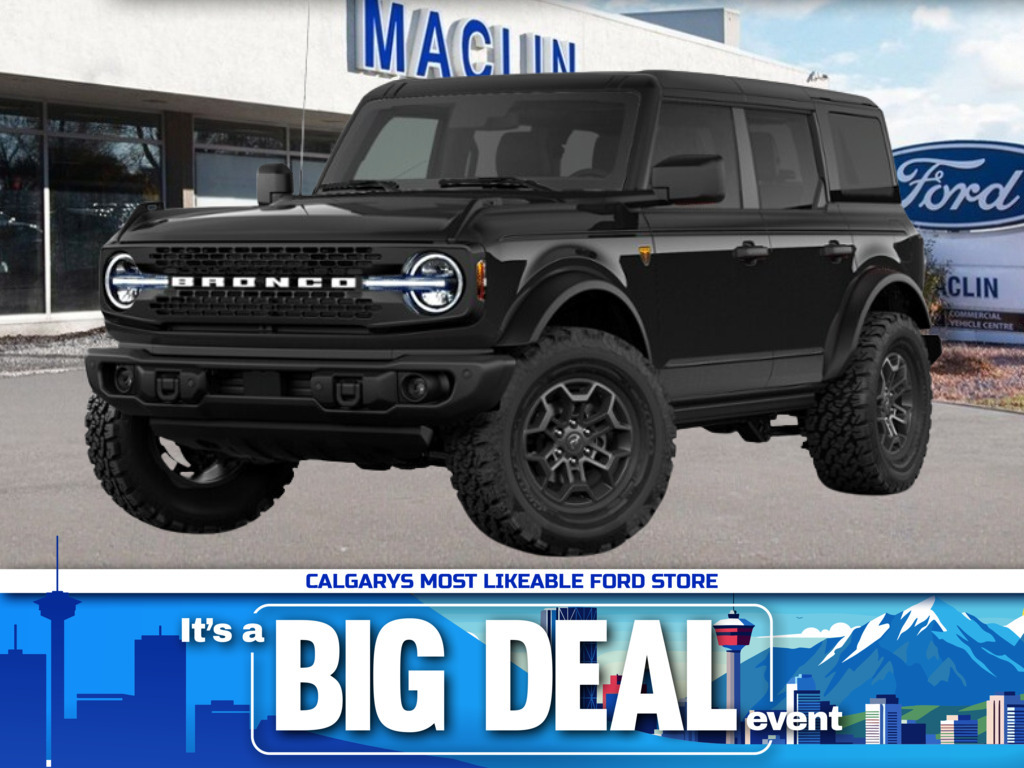 2026 Ford Bronco Badlands 4 Door 4x4