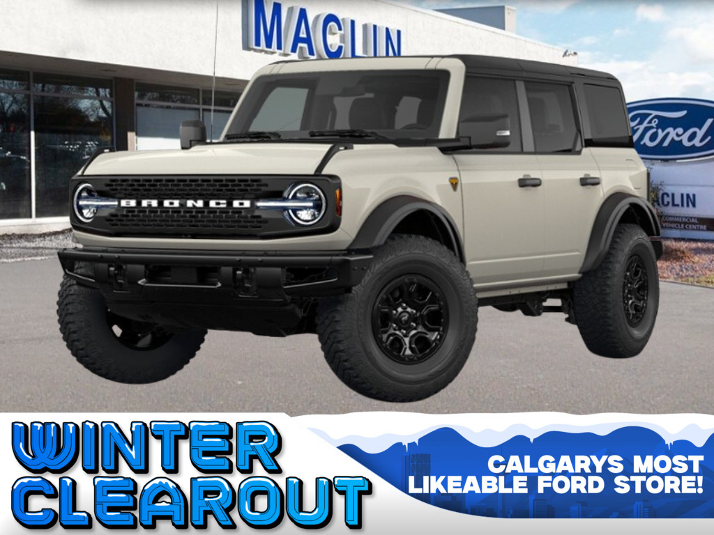 2026 Ford Bronco Badlands 4 Door 4x4 | SASQUATCH PKG | G.O.A.T MODE