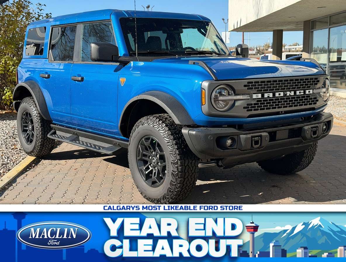 2026 Ford Bronco Badlands | 334A: HIGH/LUX PACKAGE | HARD TOP