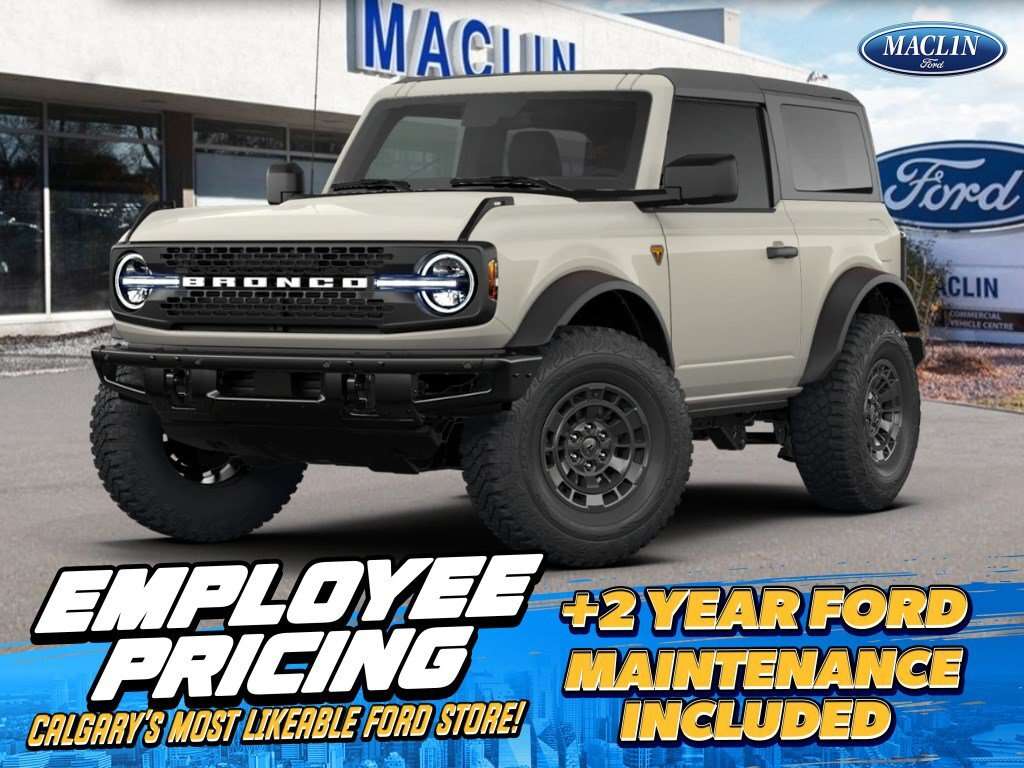 2026 Ford Bronco Badlands | 334A: HIGH/LUX PACKAGE | SASQUATCH PACK