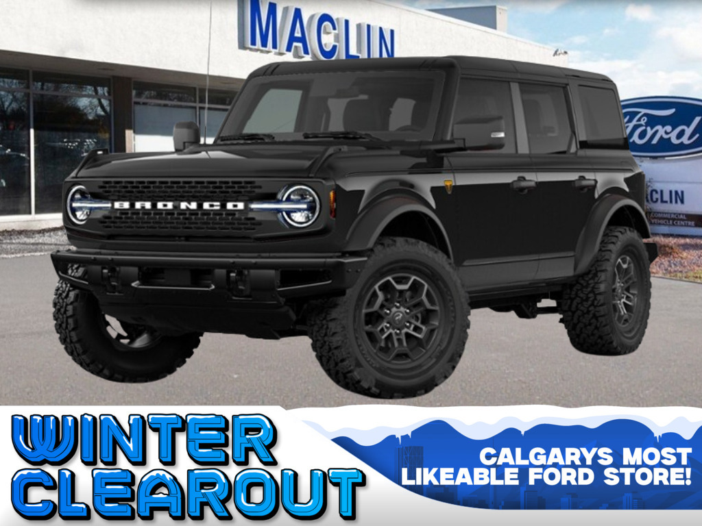 2026 Ford Bronco BADLANDS | BLACK APPEARANCE PACKAGE | 