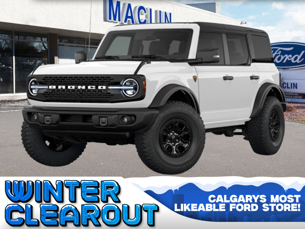 2026 Ford Bronco Badlands 4 Door 4x4 | SASQUATCH PKG | HIGH/LUX PKG