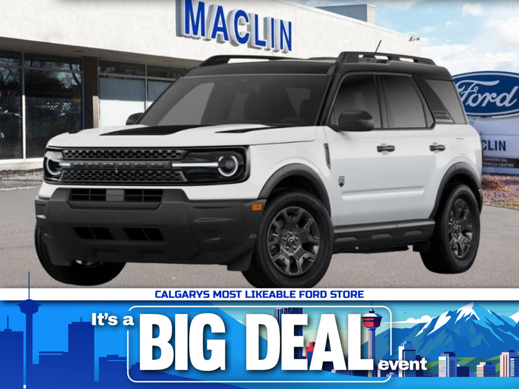 2026 Ford Bronco-Sport BIG BEND | BLACK APPEARANCE PACKAGE | 