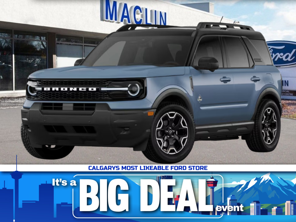 2026 Ford Bronco-Sport OUTER BANKS | OUTER BANKS TECH PACKAGE | MOONROOF