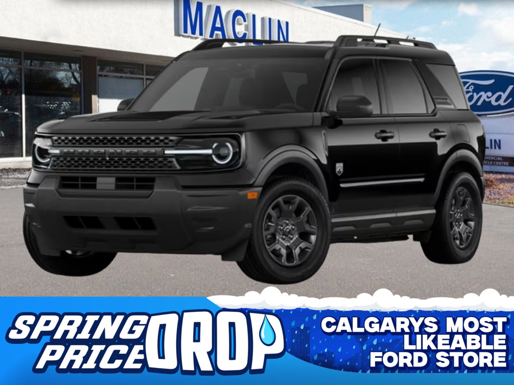 2026 Ford Bronco-Sport BIG BEND | BLACK APPEARANCE PACKAGE | 