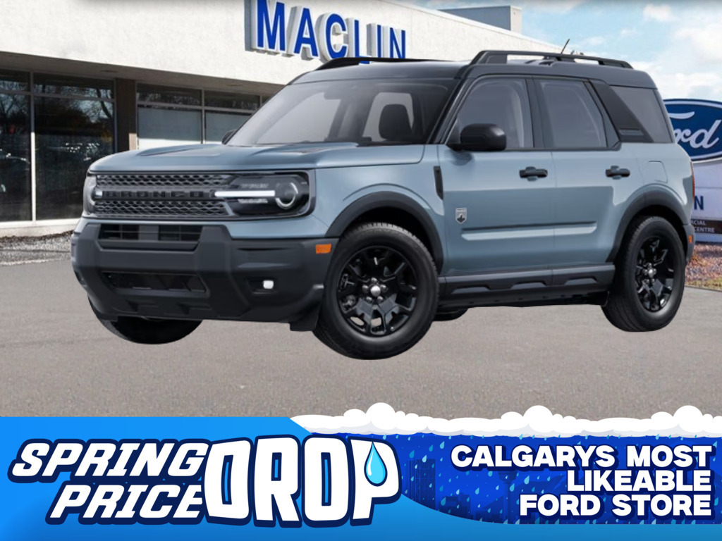 2026 Ford Bronco-Sport BIG BEND | BLACK APPEARANCE PACKAGE | BLIS