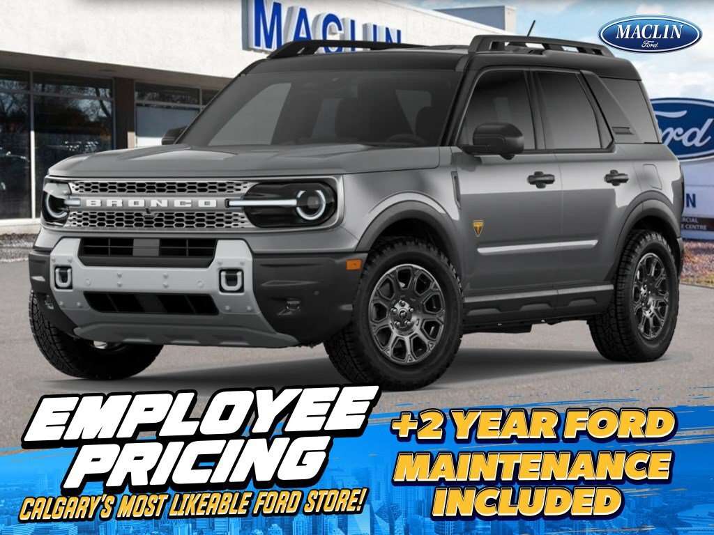 2026 Ford Bronco-Sport Badlands | 400A: TECH PACKAGE | POWER MOONROOF