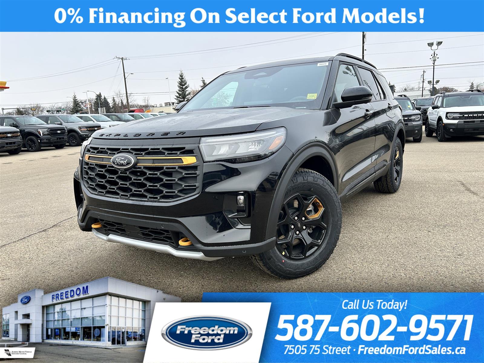 2026 Ford Explorer Tremor 4WD