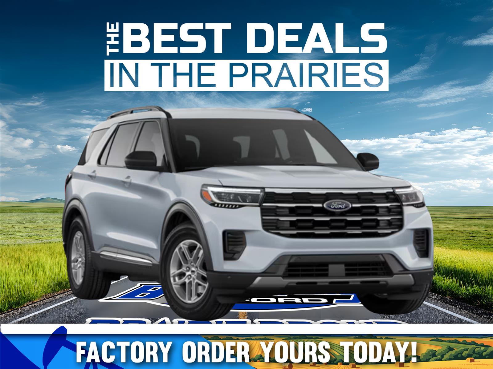 2026 Ford Explorer ACTIVE - Factory Order!