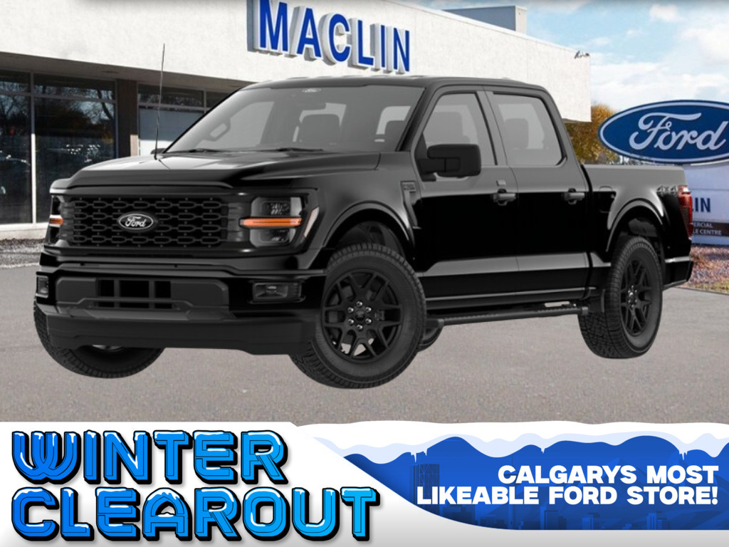 2026 Ford F-150 STX 4X4 SUPERCREW | BLACK APPEARANCE PACKAGE