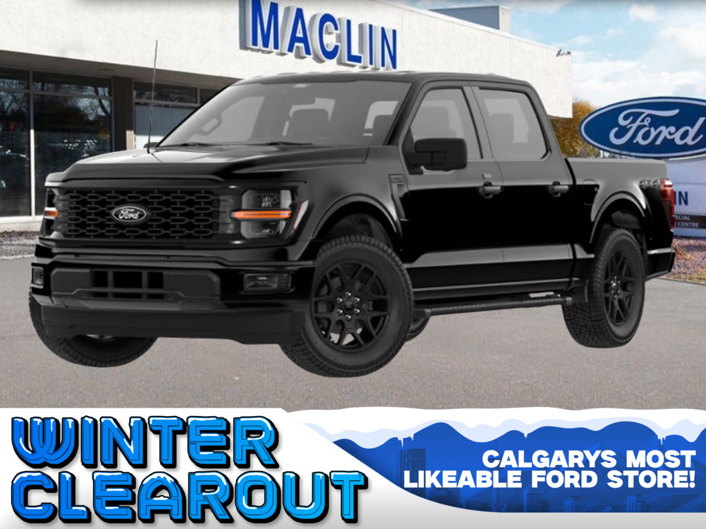 2026 Ford F-150 STX 4X4 SUPERCREW | BLACK APPEARANCE PACKAGE